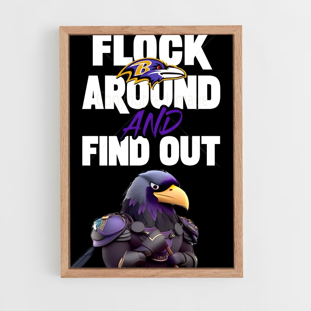 Poster Flock Around (vue 4)